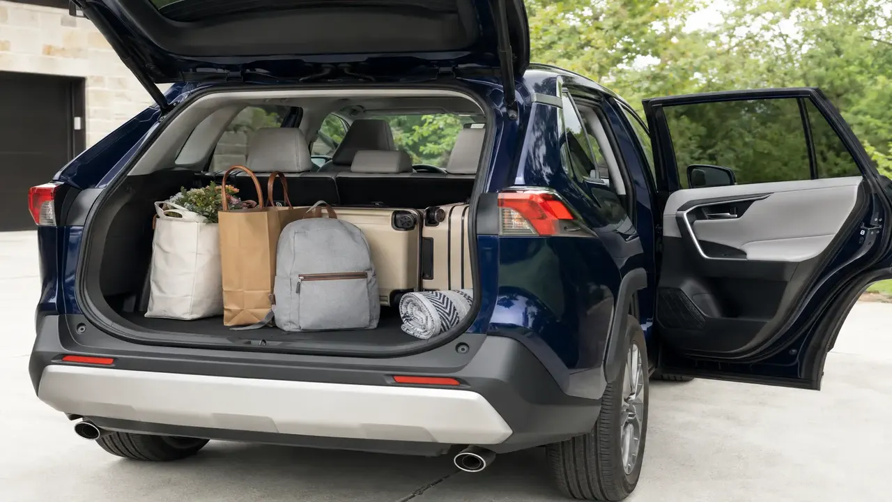 Toyota RAV4 Hybrid XLE Premium — practicality