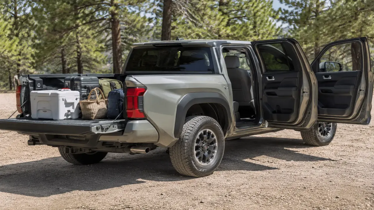 Toyota Tacoma TRD Off-Road i-FORCE MAX — practicality