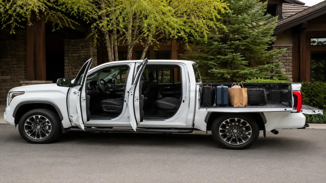 Toyota Tundra i-FORCE MAX TRD Pro — practicality